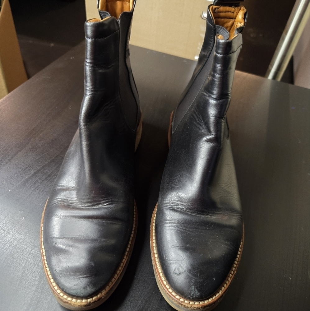 Everlane Womens Chelsea Boots Black Size 7 - Picture 9 of 13